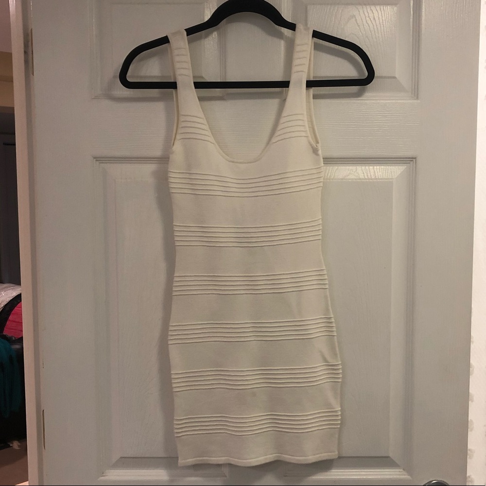 ARDEN B • White Fitted Tank Dress • Size XS